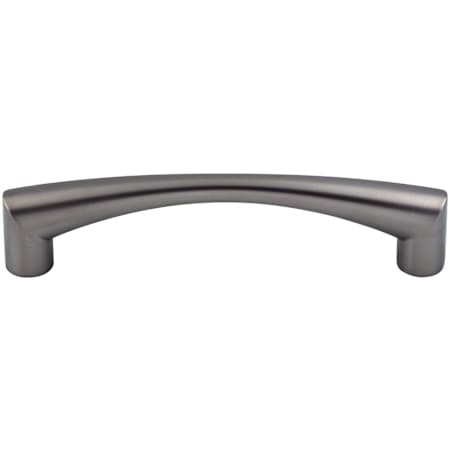 Top Knobs Nouveau III 5-1/16 Inch Center to Center Handle Cabinet Pull Ash Gray