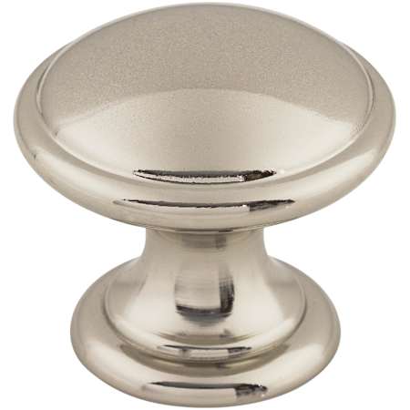 Top Knobs Rounded 1-1/4 Inch Mushroom Cabinet Knob from the Dakota Collection Polished Nickel