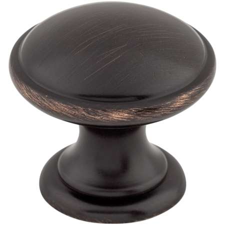 Top Knobs Rounded 1-1/4 Inch Mushroom Cabinet Knob from the Dakota Collection Tuscan Bronze