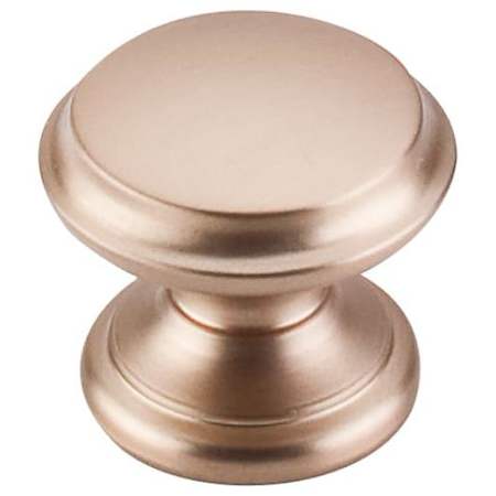 Top Knobs Flat 1-3/8 Inch Mushroom Cabinet Knob from the Dakota Collection Brushed Bronze