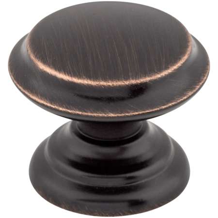 Top Knobs Flat 1-3/8 Inch Mushroom Cabinet Knob from the Dakota Collection Tuscan Bronze