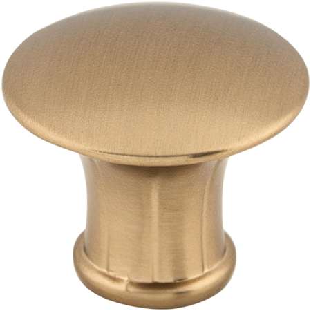 Top Knobs Lund 1-1/4 Inch Mushroom Cabinet Knob from the Edwardian Collection Brushed Bronze