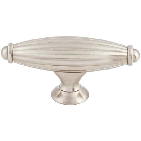 Top Knobs T-Handle 2-5/8 Inch Bar Cabinet Knob from the Tuscany Collection Brushed Satin Nickel