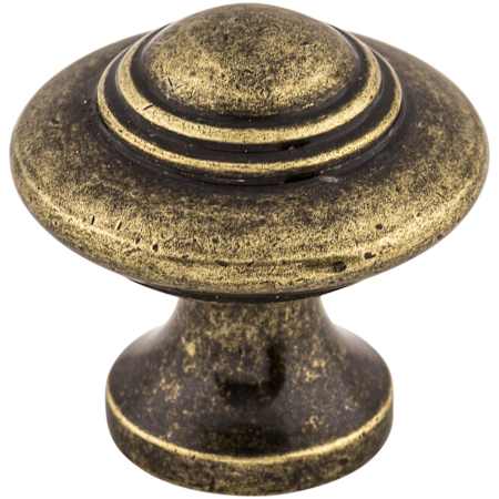 Top Knobs Ascot 1-1/4 Inch Mushroom Cabinet Knob from the Britannia Collection German Bronze