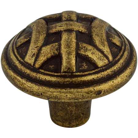 Top Knobs Celtic 1-1/4 Inch Mushroom Cabinet Knob from the Tuscany Collection German Bronze