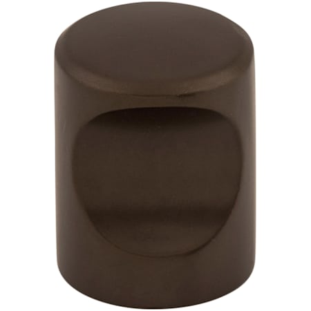 Top Knobs Indent 3/4 Inch Cylindrical Cabinet Knob from the Nouveau II Collection Oil Rubbed Bronze