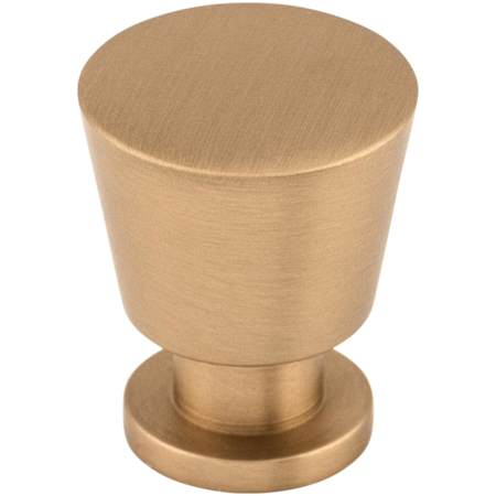 Top Knobs Rocks 7/8 Inch Conical Cabinet Knob from the Nouveau II Collection Brushed Bronze