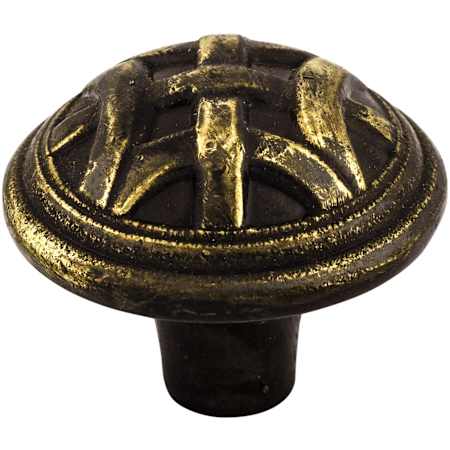 Top Knobs Celtic 1-1/4 Inch Mushroom Cabinet Knob from the Tuscany Collection Dark Antique Brass