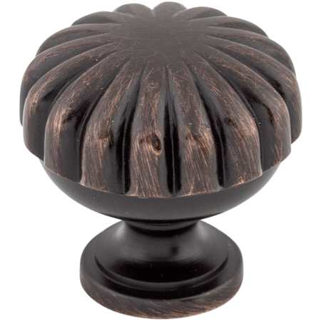 Top Knobs Melon 1-1/4 Inch Mushroom Cabinet Knob from the Somerset II Collection Tuscan Bronze