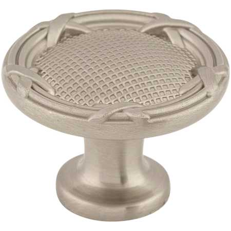 Top Knobs Ribbon 1-1/4 Inch Mushroom Cabinet Knob from the Edwardian Collection Brushed Satin Nickel