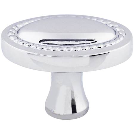 Top Knobs Oval 1-1/4 Inch Oval Cabinet Knob from the Somerset II Collection Polished Chrome