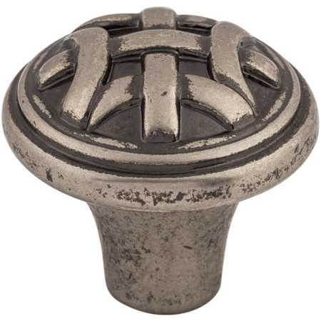 Top Knobs Celtic 1 Inch Mushroom Cabinet Knob from the Tuscany Collection Pewter Antique