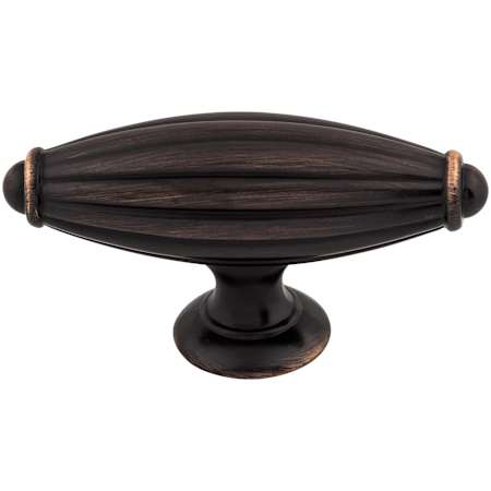 Top Knobs T-Handle 2-7/8 Inch Bar Cabinet Knob from the Tuscany Collection Tuscan Bronze