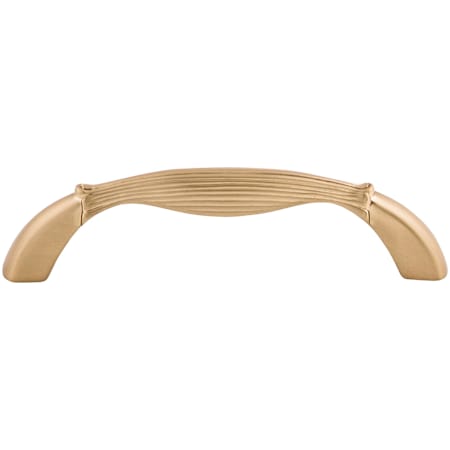 Top Knobs Straight 3-3/4 Inch Center to Center Handle Cabinet Pull from the Edwardian Collection Brushed Bronze