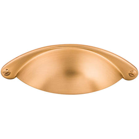 Top Knobs Somerset 2-1/2 Inch Center to Center Cup Cabinet Pull Brushed Bronze