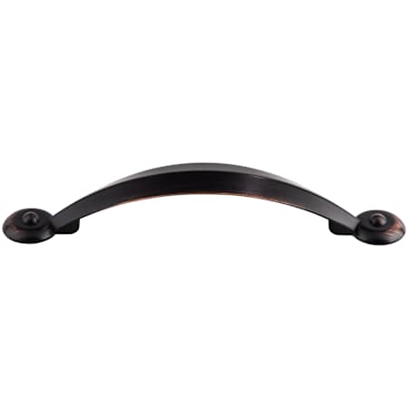 Top Knobs Angle 3-3/4 Inch Center to Center Handle Cabinet Pull from the Dakota Collection Tuscan Bronze
