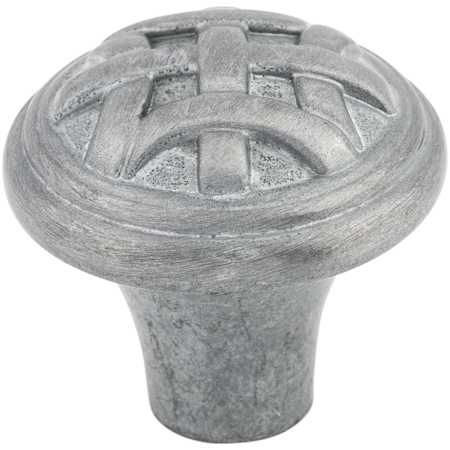 Top Knobs Celtic 1 Inch Mushroom Cabinet Knob from the Tuscany Collection Pewter