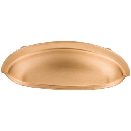 Top Knobs Somerset 3 Inch Center to Center Cup Cabinet Pull Brushed Bronze
