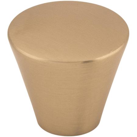 Top Knobs Cone 1-1/16 Inch Conical Cabinet Knob from the Nouveau Collection Brushed Bronze