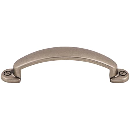 Top Knobs Arendal 3 Inch Center to Center Handle Cabinet Pull from the Somerset Collection Pewter Antique