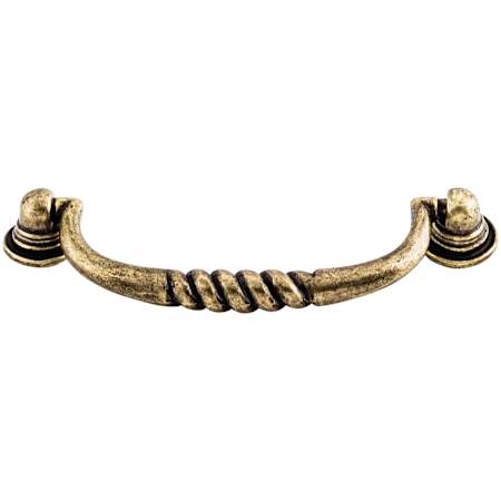 Top Knobs Eton 3-3/4 Inch Center to Center Drop Cabinet Pull from the Britannia Collection German Bronze