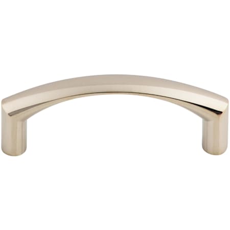 Top Knobs Griggs 3 Inch Center to Center Handle Cabinet Pull from the Nouveau Collection Polished Nickel