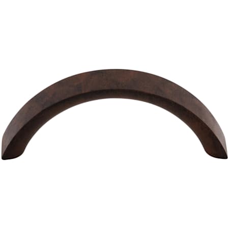 Top Knobs Crescent 3 Inch Center to Center Arch Cabinet Pull from the Nouveau Collection Patina Rouge