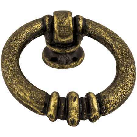 Top Knobs Newton 1-5/8 Inch Long Ring Cabinet Pull from the Tuscany Collection German Bronze