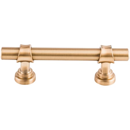 Top Knobs Bit 3 Inch Center to Center Bar Cabinet Pull from the Dakota Collection Brushed Bronze