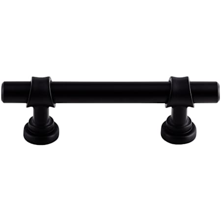 Top Knobs Bit 3 Inch Center to Center Bar Cabinet Pull from the Dakota Collection Flat Black