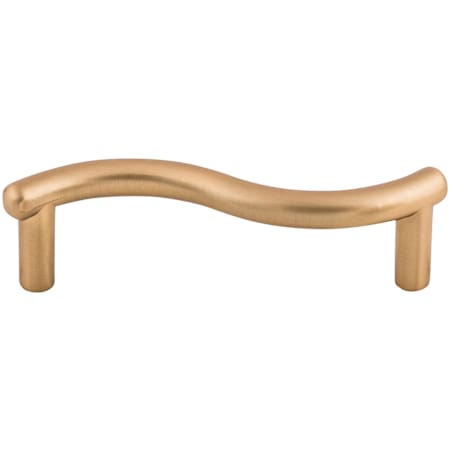 Top Knobs Spiral 3 Inch Center to Center Handle Cabinet Pull from the Nouveau Collection Brushed Bronze