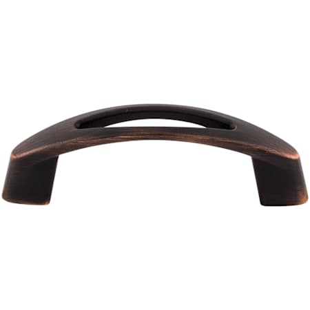 Top Knobs Verona 3 Inch Center to Center Handle Cabinet Pull from the Nouveau Collection Tuscan Bronze