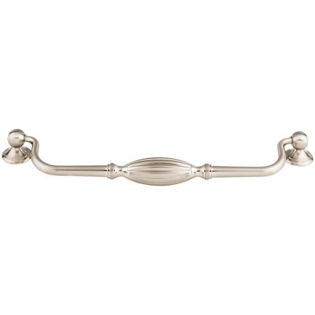 Top Knobs Tuscany 8-13/16 Inch Center to Center Drop Cabinet Pull Brushed Satin Nickel