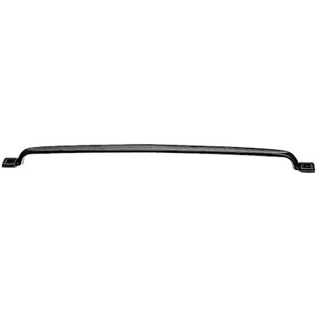 Top Knobs Square 18 Inch Center to Center Handle Cabinet Pull from the Britannia Collection Cast Iron