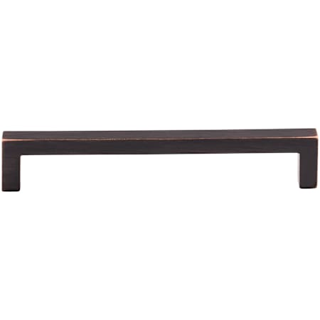 Top Knobs Square 6-5/16 Inch Center to Center Handle Cabinet Pull from the Nouveau III Collection Tuscan Bronze