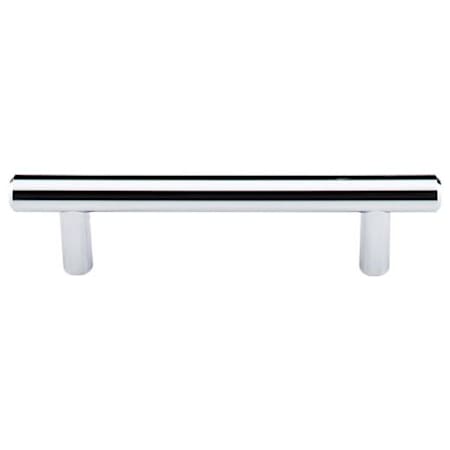 Top Knobs Hopewell 3-3/4 Inch Center to Center Bar Cabinet Pull from the Bar Pulls Series - 25 Pack Polished Chrome