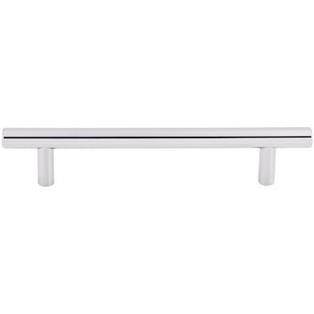 Top Knobs Hopewell 5-1/16 Inch Center to Center Bar Cabinet Pull from the Bar Pulls Collection Polished Chrome