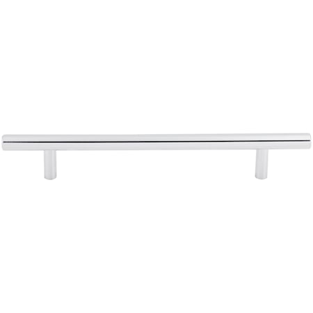 Top Knobs Hopewell 6-5/16 Inch Center to Center Bar Cabinet Pull from the Bar Pulls Collection Polished Chrome