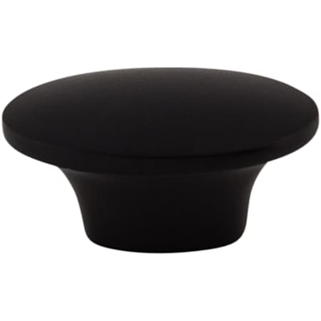 Top Knobs Dakota 1-1/2 Inch Oval Cabinet Knob Flat Black