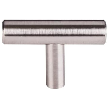 Top Knobs Hopewell 2 Inch Bar Cabinet Knob from the Bar Pulls Collection Brushed Satin Nickel