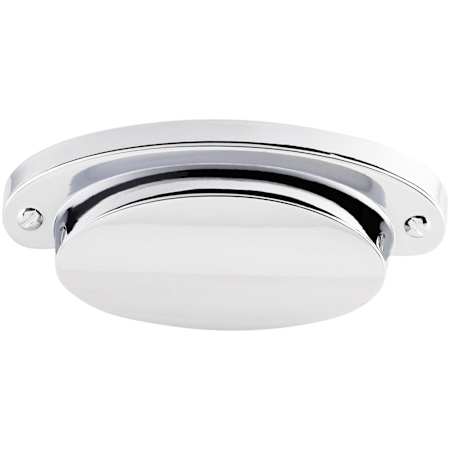 Top Knobs Cup 2-9/16 Inch Center to Center Cup Cabinet Pull from the Dakota Collection Polished Chrome
