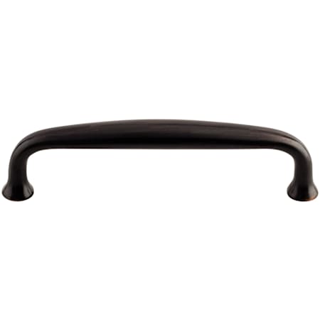 Top Knobs Charlotte 4 Inch Center to Center Handle Cabinet Pull from the Dakota Collection Tuscan Bronze