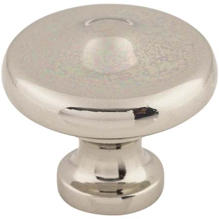 Top Knobs Peak 1-5/16 Inch Mushroom Cabinet Knob from the Dakota Collection Polished Nickel