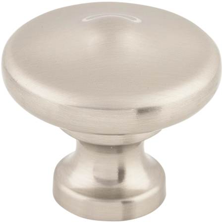 Top Knobs Peak 1-5/16 Inch Mushroom Cabinet Knob from the Dakota Collection Brushed Satin Nickel