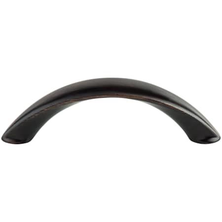 Top Knobs Arc 3 Inch Center to Center Arch Cabinet Pull from the Dakota Collection Tuscan Bronze