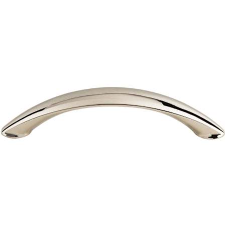 Top Knobs Arc 4 Inch Center to Center Arch Cabinet Pull from the Dakota Collection Polished Nickel