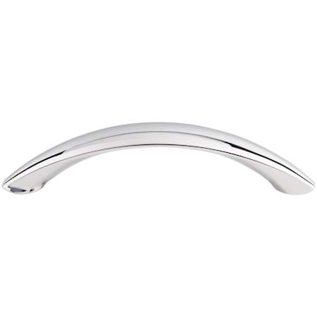 Top Knobs Arc 4 Inch Center to Center Arch Cabinet Pull from the Dakota Collection Polished Chrome