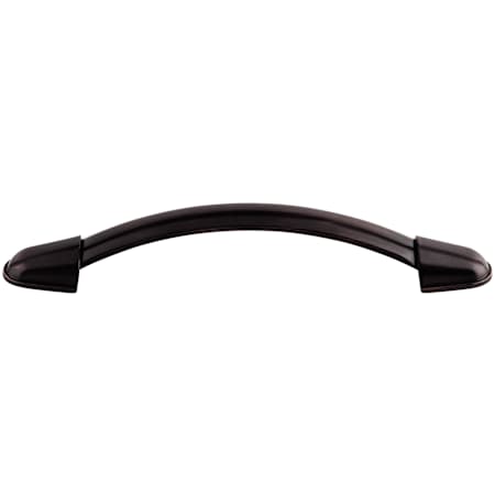 Top Knobs Buckle 5-1/16 Inch Center to Center Handle Cabinet Pull from the Dakota Collection Tuscan Bronze
