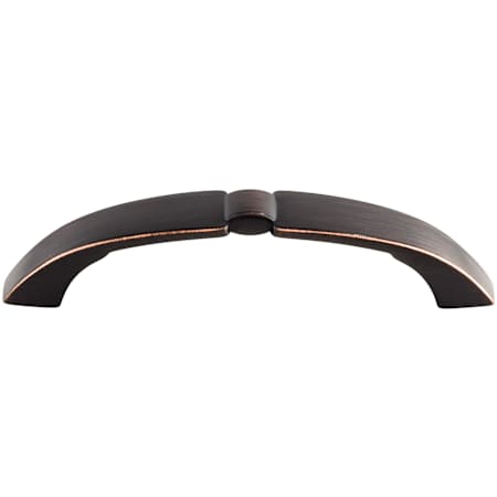 Top Knobs Lida 3-3/4 Inch Center to Center Handle Cabinet Pull from the Dakota Collection Tuscan Bronze