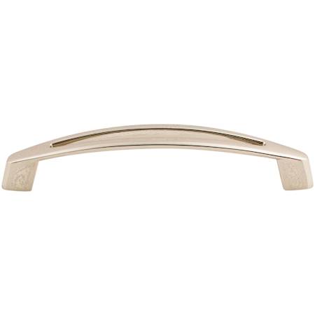 Top Knobs Verona 5-1/16 Inch Center to Center Handle Cabinet Pull from the Nouveau Collection Polished Nickel